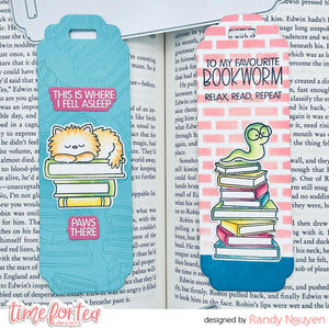 Book Buddies  A6 Stamps