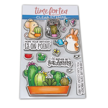 Load image into Gallery viewer, Cacti Critters A6 Stamps