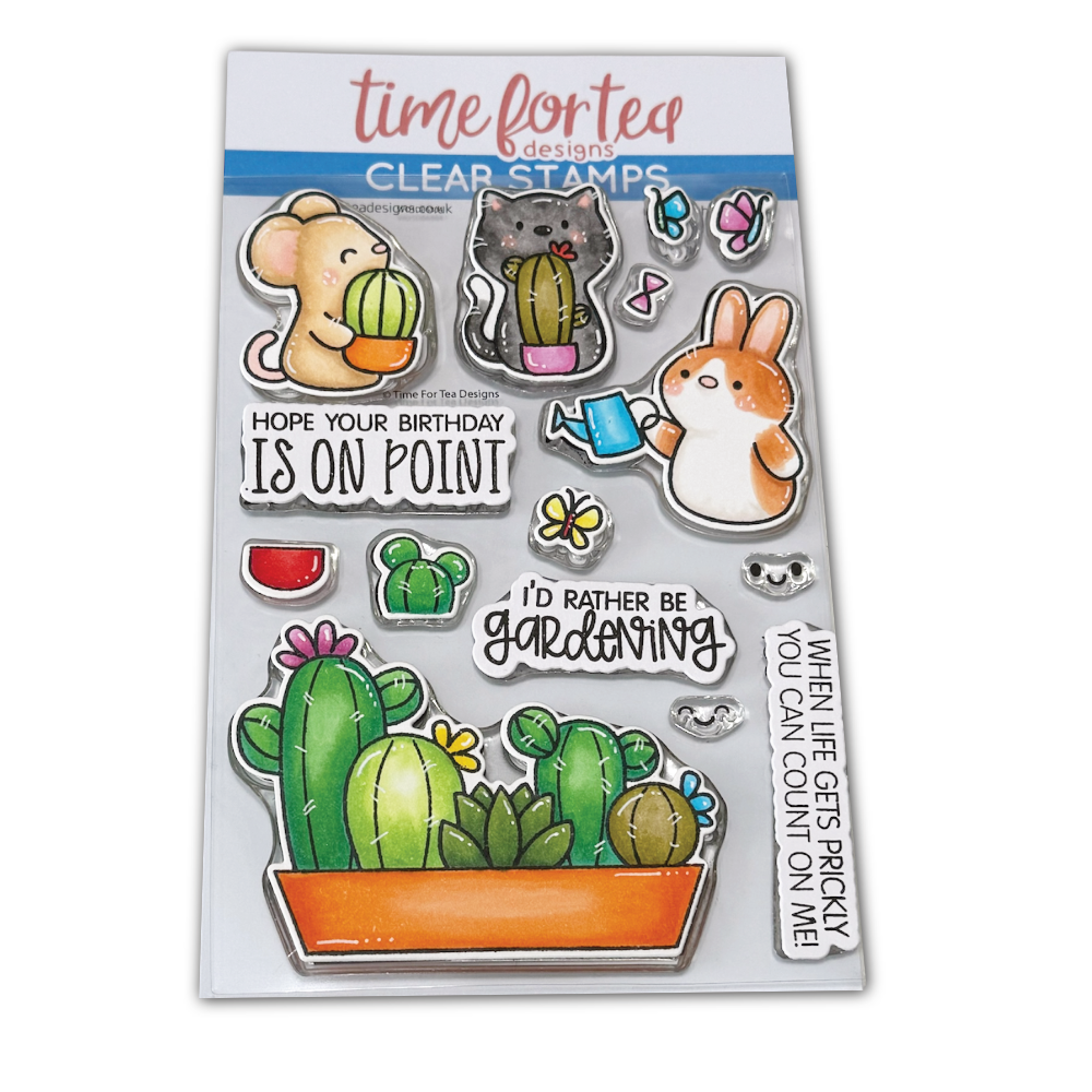Cacti Critters A6 Stamps