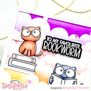 Book Buddies  A6 Stamps