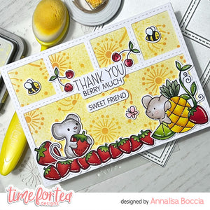 Fruitful Friends A6 Stamps