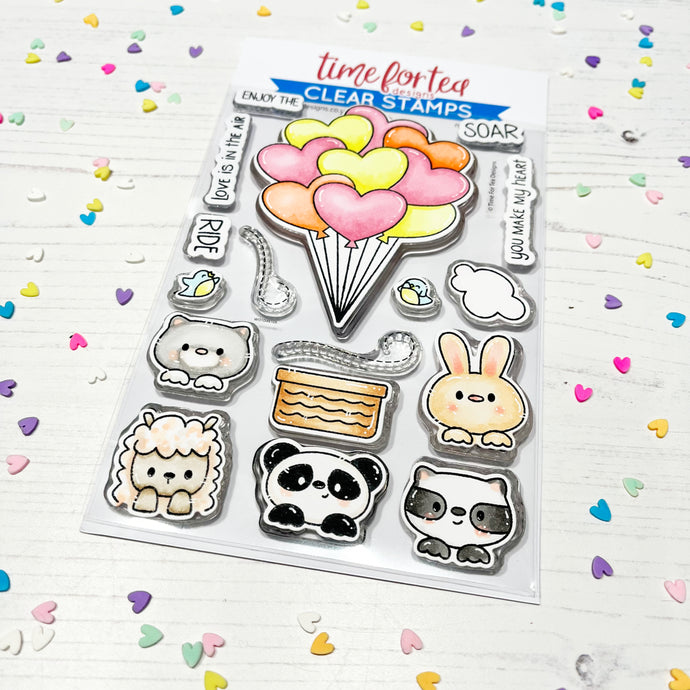 Love Is In The Air Clear Stamp Set