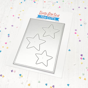 Stars Stitched Cover Die