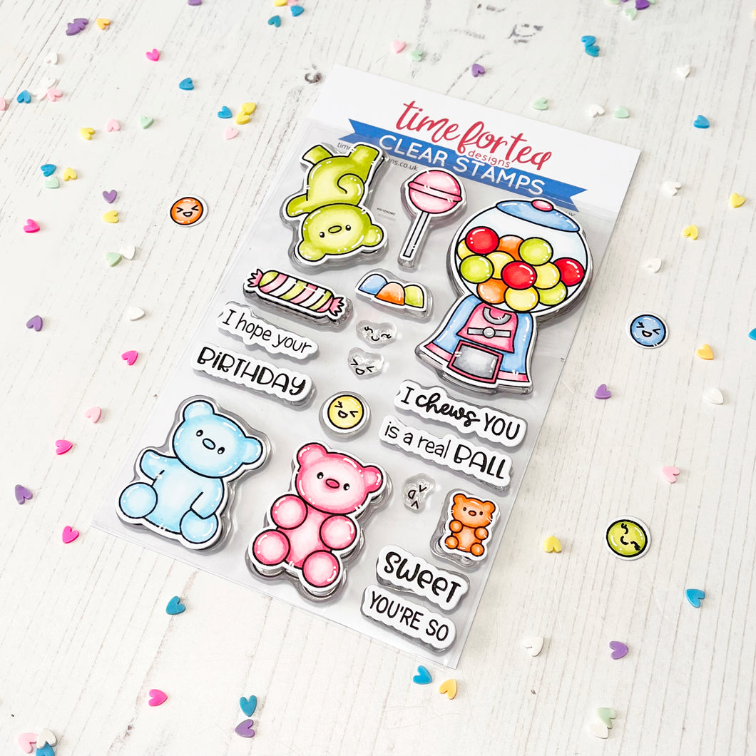 Gummy Bears Clear Stamp Set
