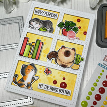 Load image into Gallery viewer, Kitty Capers A4 Printed Cardstock Pack of 2 with Free Digi Stamp