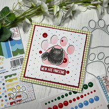 Load image into Gallery viewer, Kitty Capers A4 Printed Cardstock Pack of 2 with Free Digi Stamp