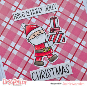 Santa's Nice List A6 Stamps