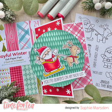 Load image into Gallery viewer, Santa&#39;s Nice List A6 Stamps