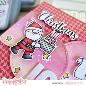 Santa's Nice List A6 Stamps