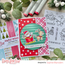 Load image into Gallery viewer, Santa&#39;s Nice List A6 Stamps