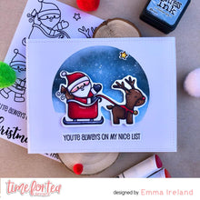 Load image into Gallery viewer, Santa&#39;s Nice List A6 Stamps