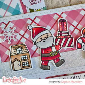 Santa's Nice List A6 Stamps