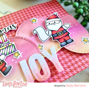 Santa's Nice List A6 Stamps