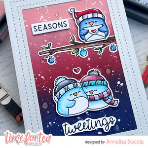 Seasons Tweetings A6 Stamps