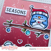 Load image into Gallery viewer, Seasons Tweetings A6 Stamps