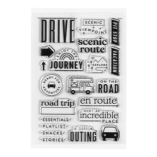 SC 4x6 Road Trip Stamp Set by IACB