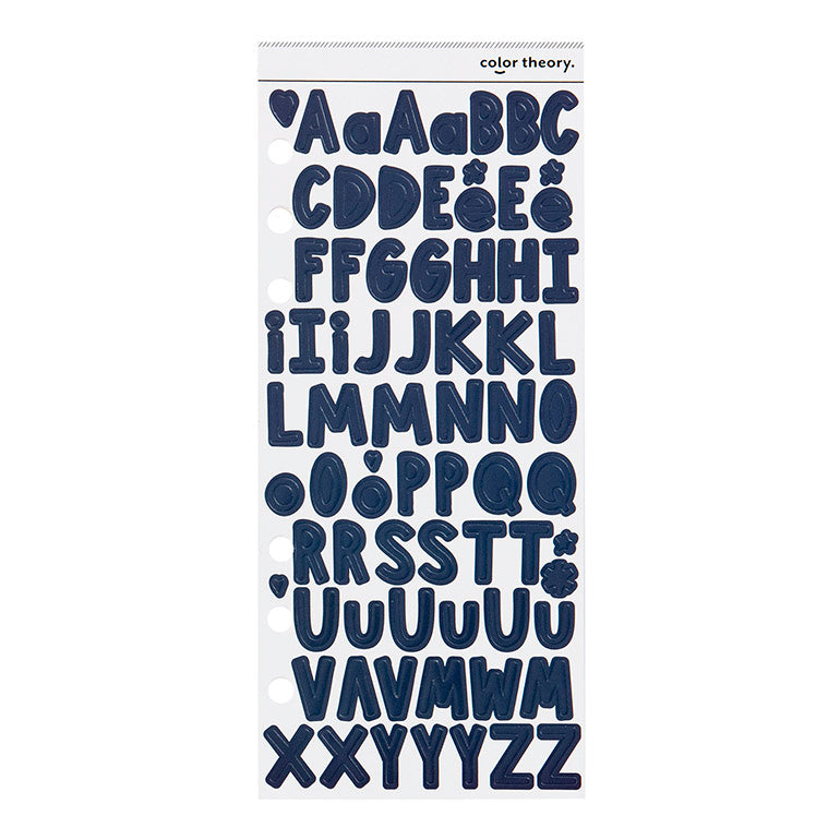 SC 3x8 Avery Alpha Sticker - Deja Blue