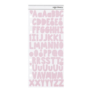 SC 3x8 Avery Alpha Sticker - Pink Lemonade