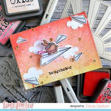 Load image into Gallery viewer, Paper Plane Pals Clear Stamp Set