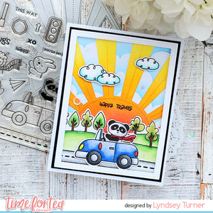 Car Critters Clear Stamp Set
