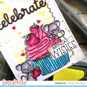 Hello Cupcake Clear Stamp Set