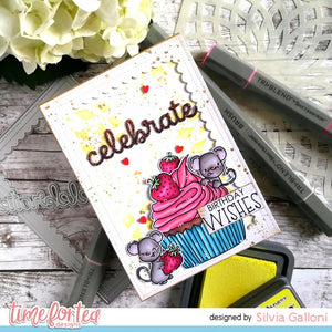 Hello Cupcake Clear Stamp Set