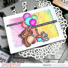 Load image into Gallery viewer, Birthday Bear Clear Stamp Set