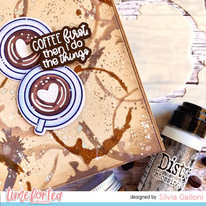 Coffee Lover Clear Stamp Set