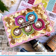 Load image into Gallery viewer, Coffee Lover Clear Stamp Set