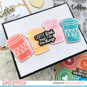 Coffee Lover Clear Stamp Set