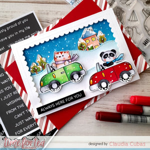 Car Critters Clear Stamp Set