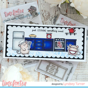 Baked With Love Kitchen Add On Stamp and Die Collection