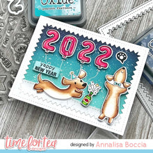 Load image into Gallery viewer, Stop Dachshund Around Clear Stamp Set No