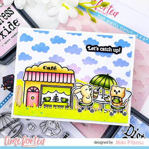 Café Critters Clear Stamp Set