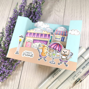 Café Critters  Stamp and Die Collection