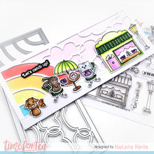 Load image into Gallery viewer, Café Critters Clear Stamp Set
