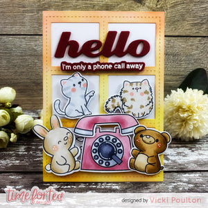 Let's Chat Clear Stamp Set