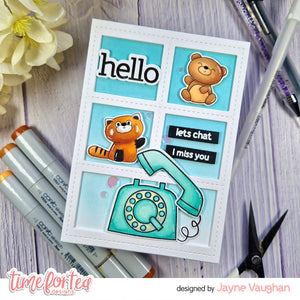 Let's Chat Clear Stamp Set