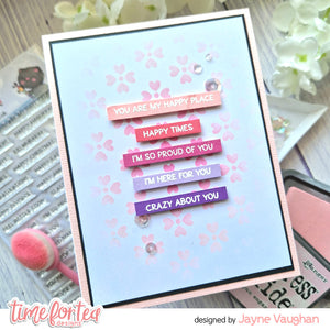 Simple Sentiments Clear Stamp Set