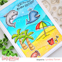 Load image into Gallery viewer, Beach Buds Clear Stamp Set