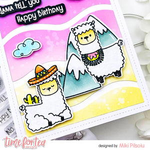 Llama Tell You Clear Stamp Set