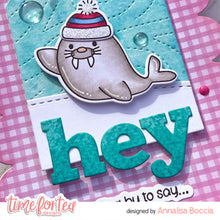 Load image into Gallery viewer, Walrus Be Friends Clear Stamp Set