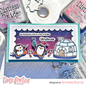 It's Penguin-ing to Look A Lot Like Christmas Clear Stamp Set