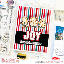 Load image into Gallery viewer, Gingerbread Family - Our House to Yours Clear Stamp Set
