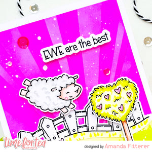 Ewe Are the Best Clear Stamp Set