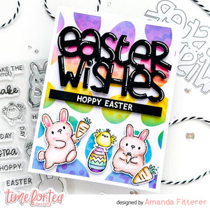 Easter Wishes Large Sentiment Die