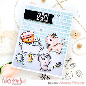 Queen For the Day Clear Stamp Set