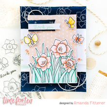Load image into Gallery viewer, Darling Daffodils Clear Stamp Set