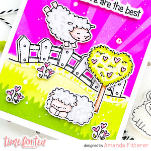Ewe Are the Best Stamp & Coord Die Collection