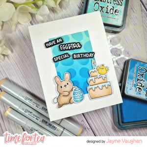 Eggstra Special Birthday Clear Stamp Set